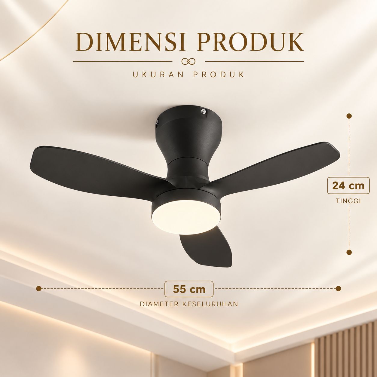 Modern Urban Fan Foto produk 3